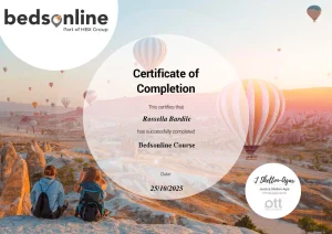 bedsonline certificate