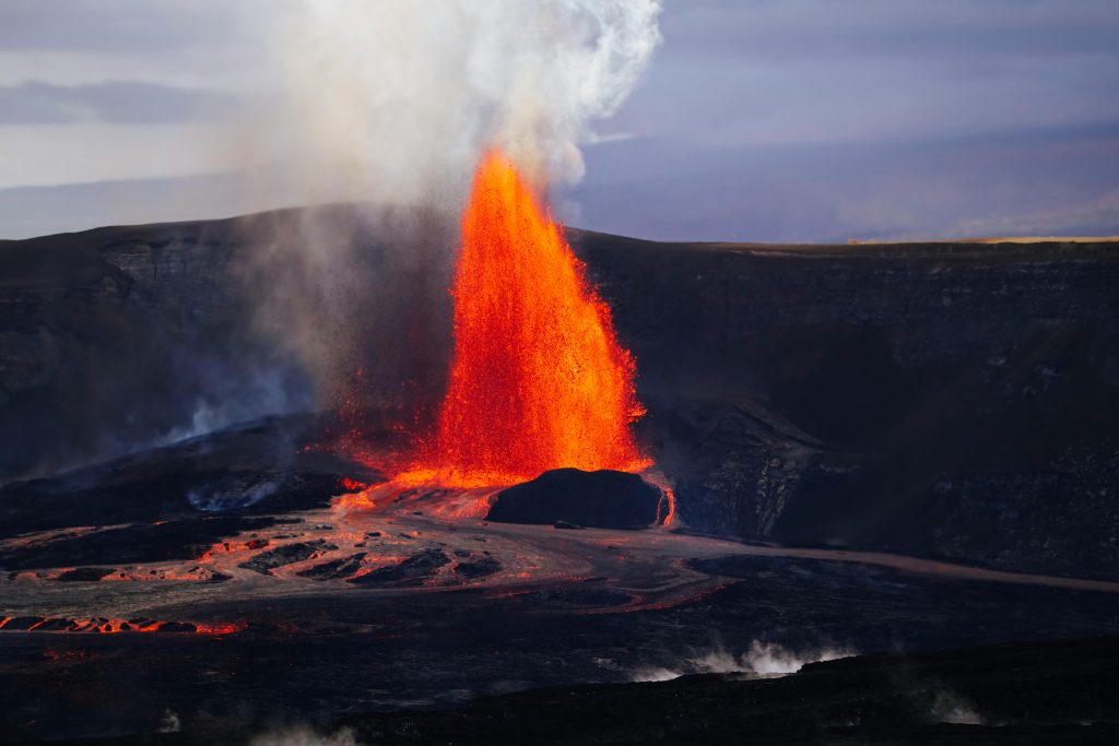 kilauea island of hawai'i