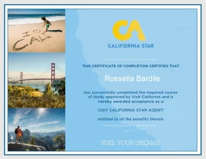 visit california star specialist program diploma copy